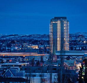 Blue Building